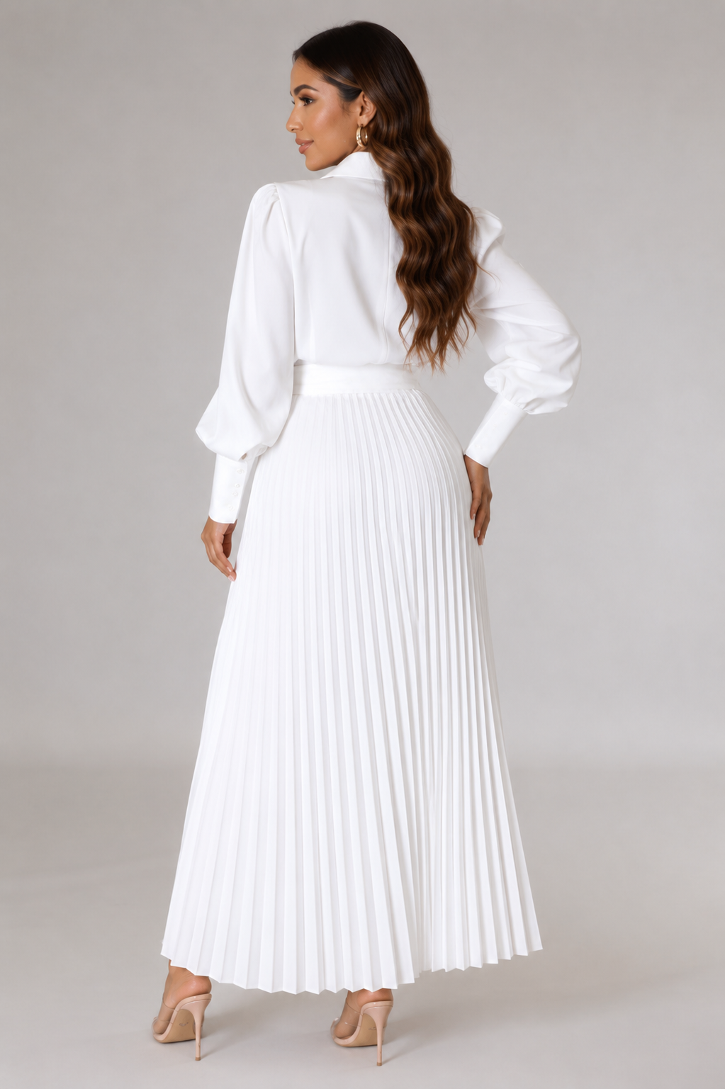 The Victoria Pleated Maxi