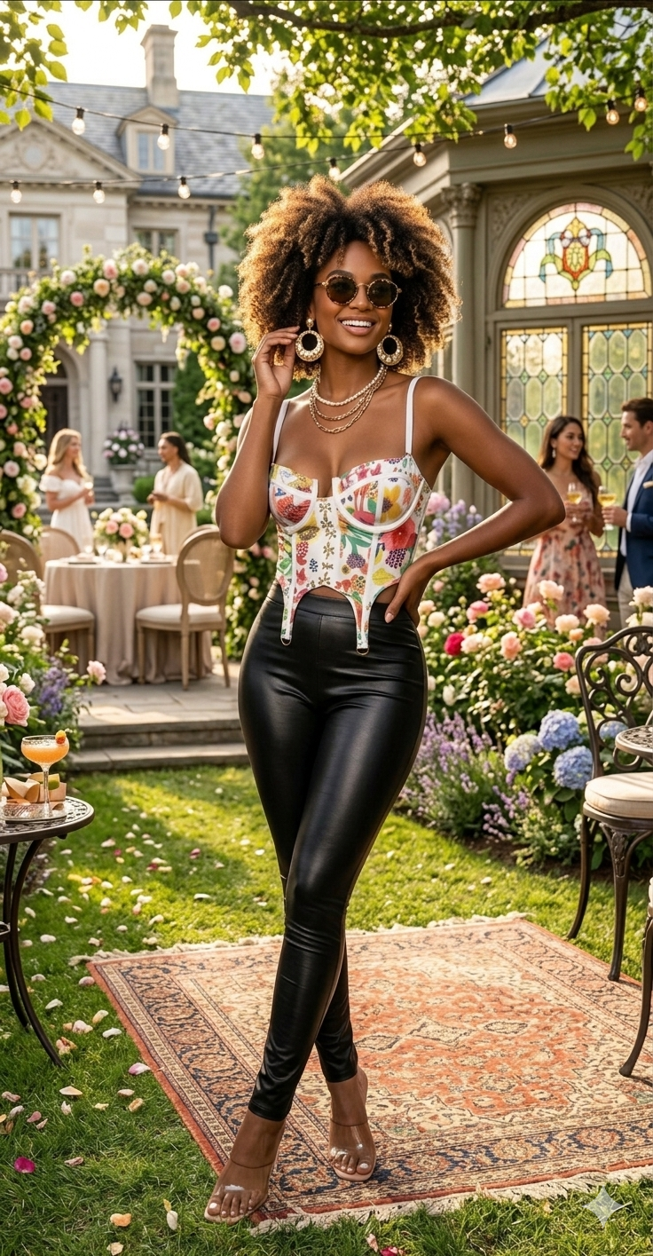 Jazlyn corset crop top