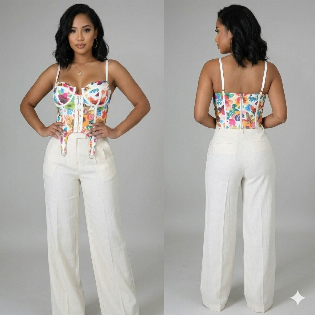 Jazlyn corset crop top