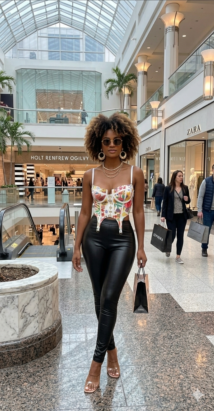 Jazlyn corset crop top