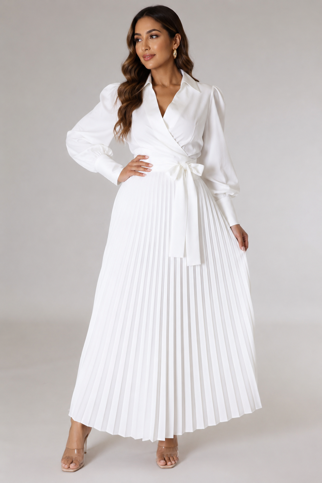 The Victoria Pleated Maxi